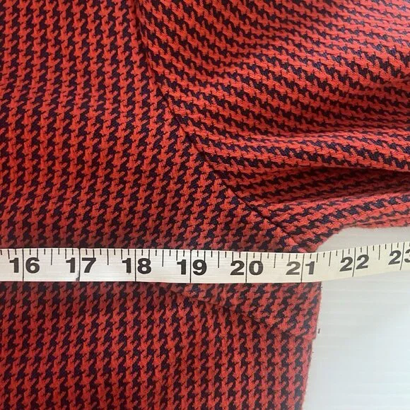 Boden Red Textured Midi Dress - Picture 11 of 14